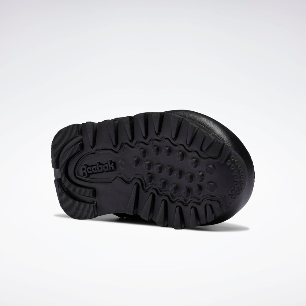 Reebok Classic Leather Shoes - Toddler Mustat Mustat Mustat | GVMZER-031