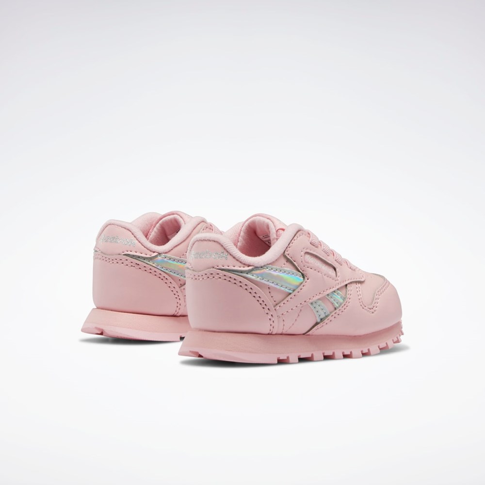 Reebok Classic Leather Shoes - Toddler Pinkki Pinkki Pinkki | QHMRFG-926
