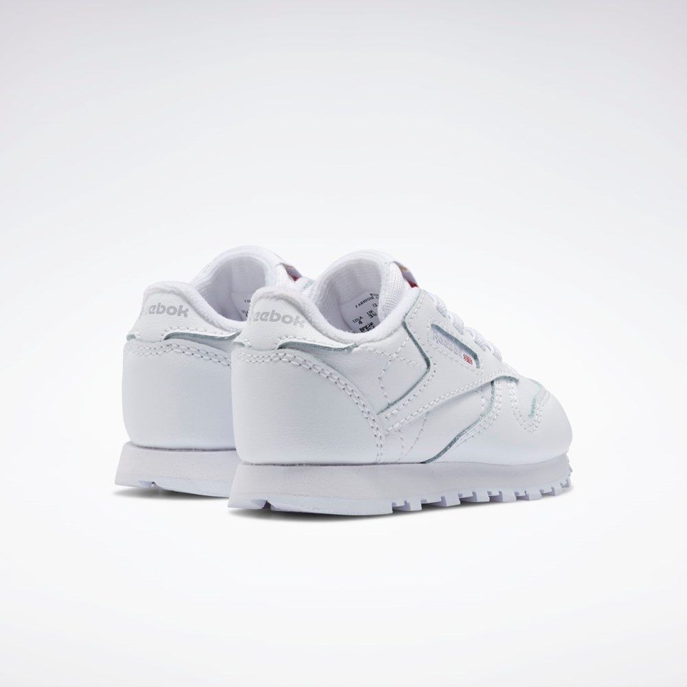 Reebok Classic Leather Shoes - Toddler Valkoinen Valkoinen Valkoinen | BOXANZ-630