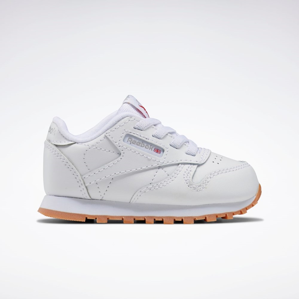 Reebok Classic Leather Shoes - Toddler Valkoinen Valkoinen | DWYEIQ-635
