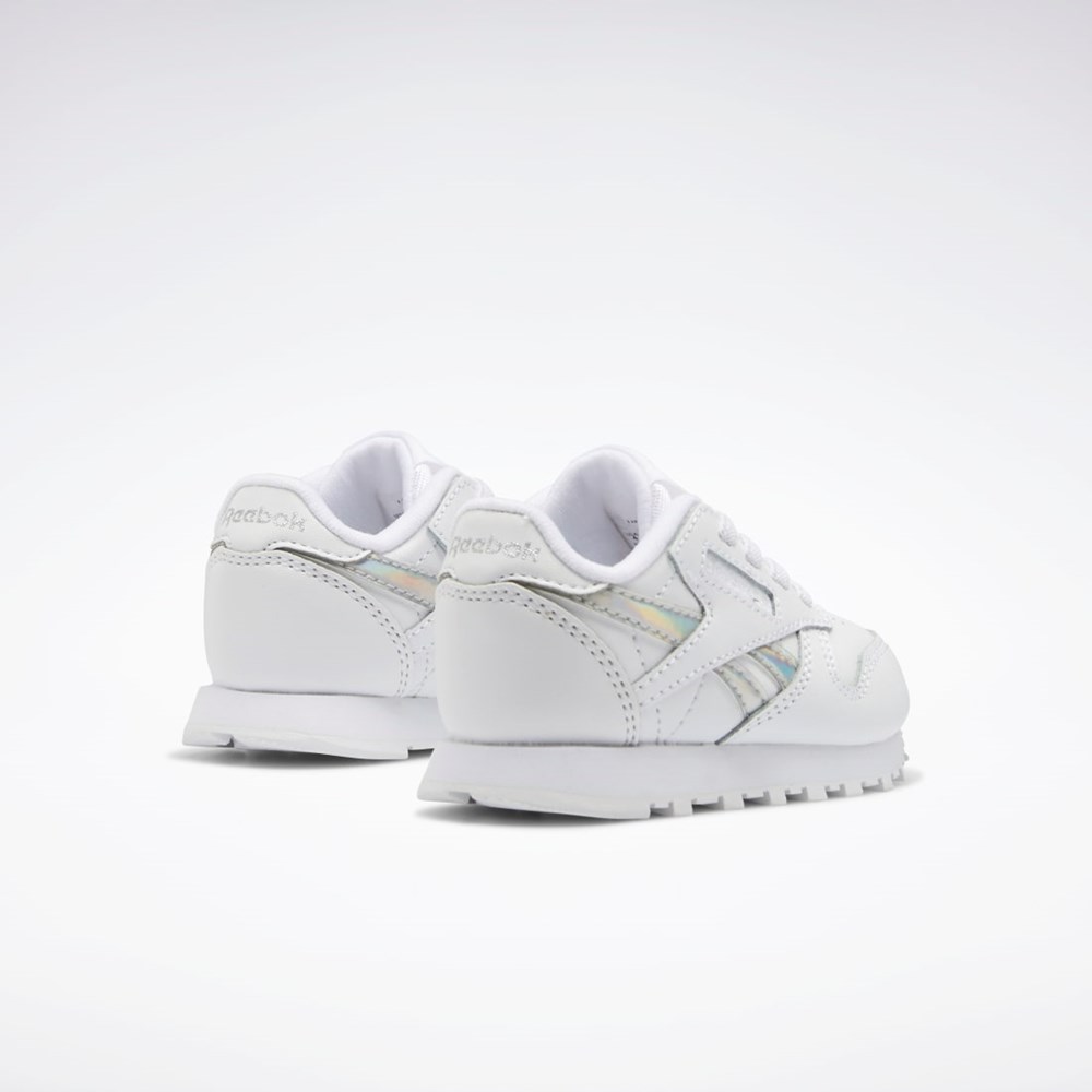 Reebok Classic Leather Shoes - Toddler Valkoinen Valkoinen Valkoinen | VJCZYF-089