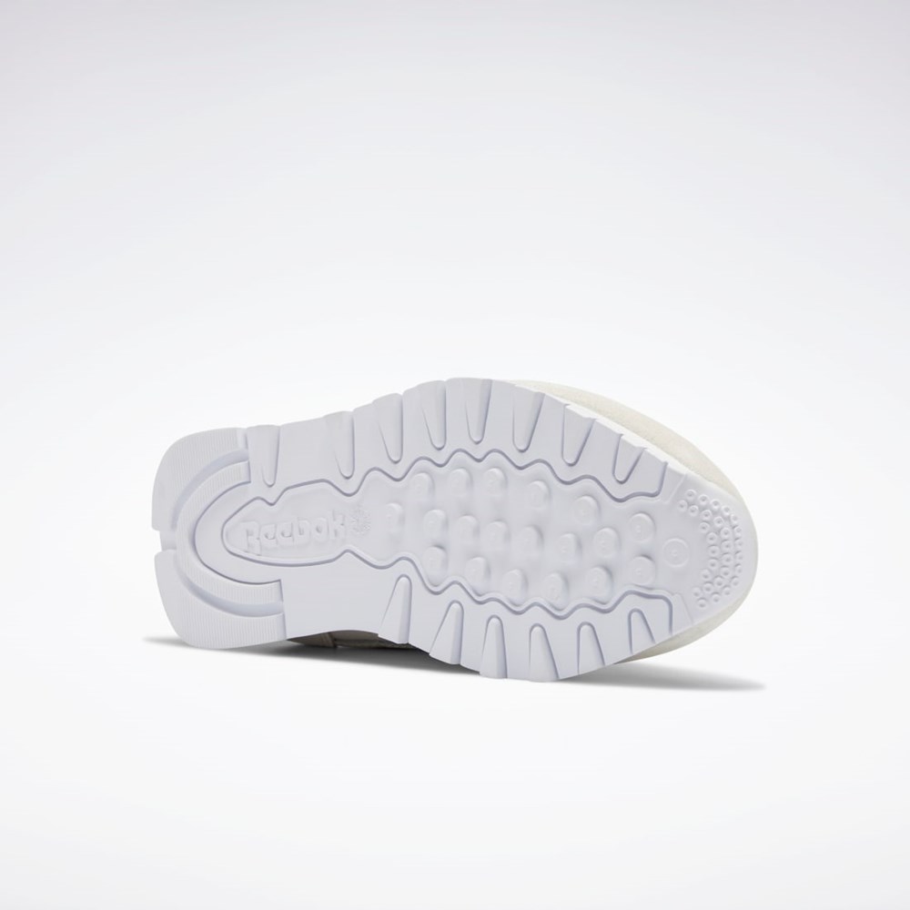 Reebok Classic Leather Shoes Valkoinen | KDOENU-236