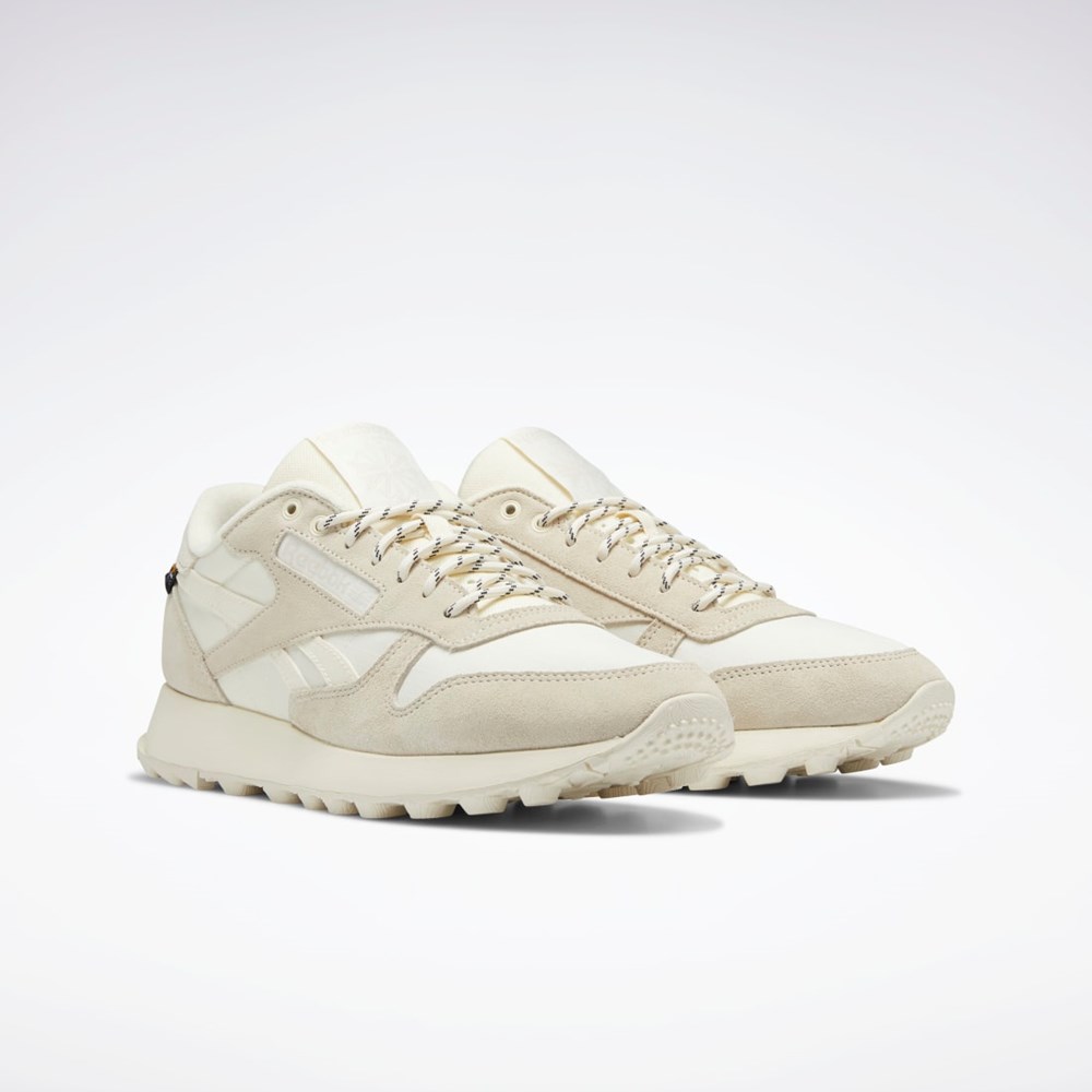 Reebok Classic Leather Shoes Valkoinen Valkoinen | TXSRHO-790