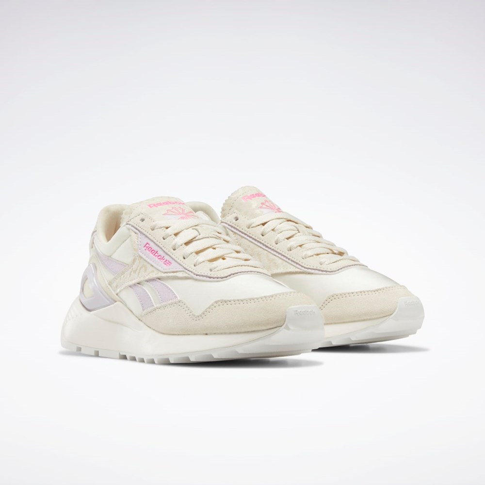 Reebok Classic Legacy AZ Shoes Alabaster / Chalk / Quartz Glow | CJSYQN-169