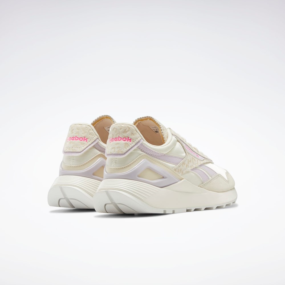 Reebok Classic Legacy AZ Shoes Alabaster / Chalk / Quartz Glow | CJSYQN-169