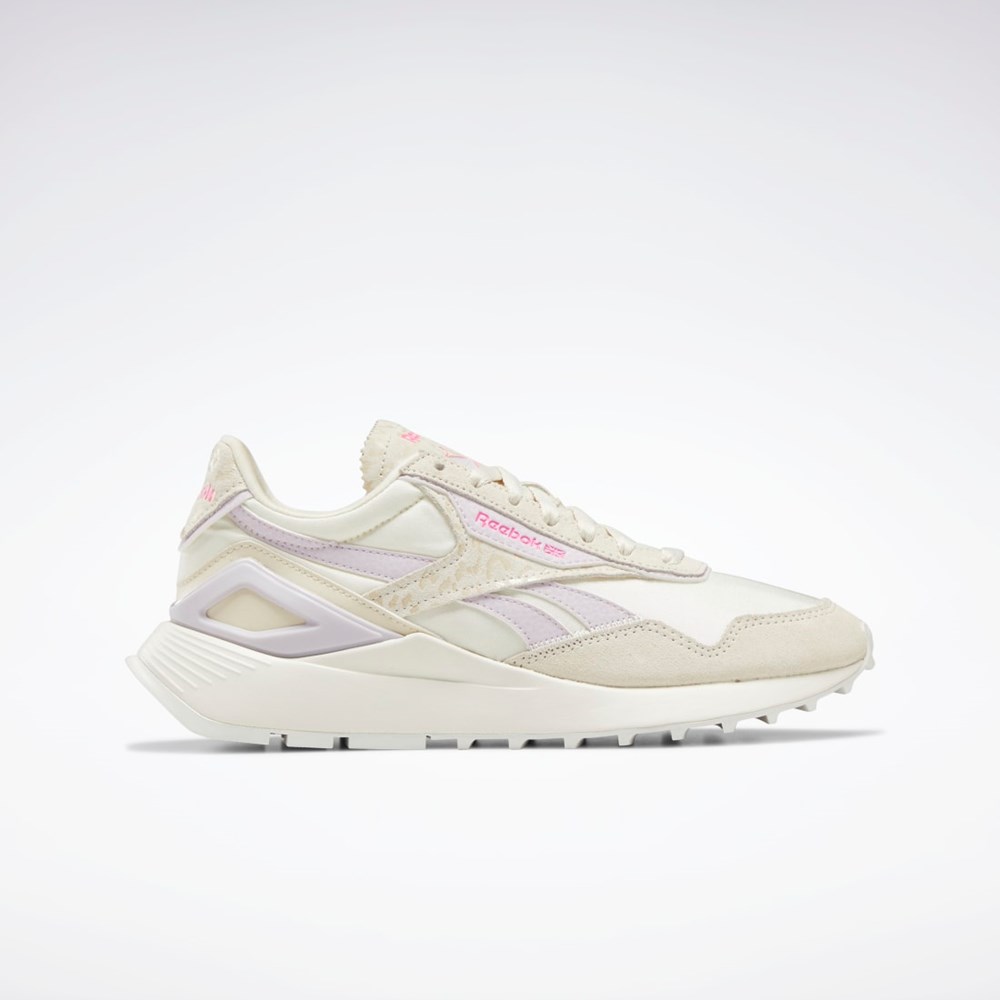 Reebok Classic Legacy AZ Shoes Alabaster / Chalk / Quartz Glow | CJSYQN-169