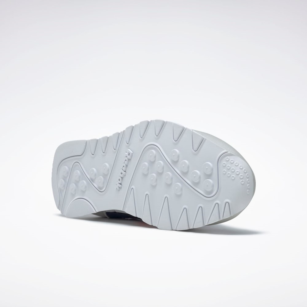 Reebok Classic Nylon Shoes Valkoinen Laivastonsininen Punainen | LCHPKW-016