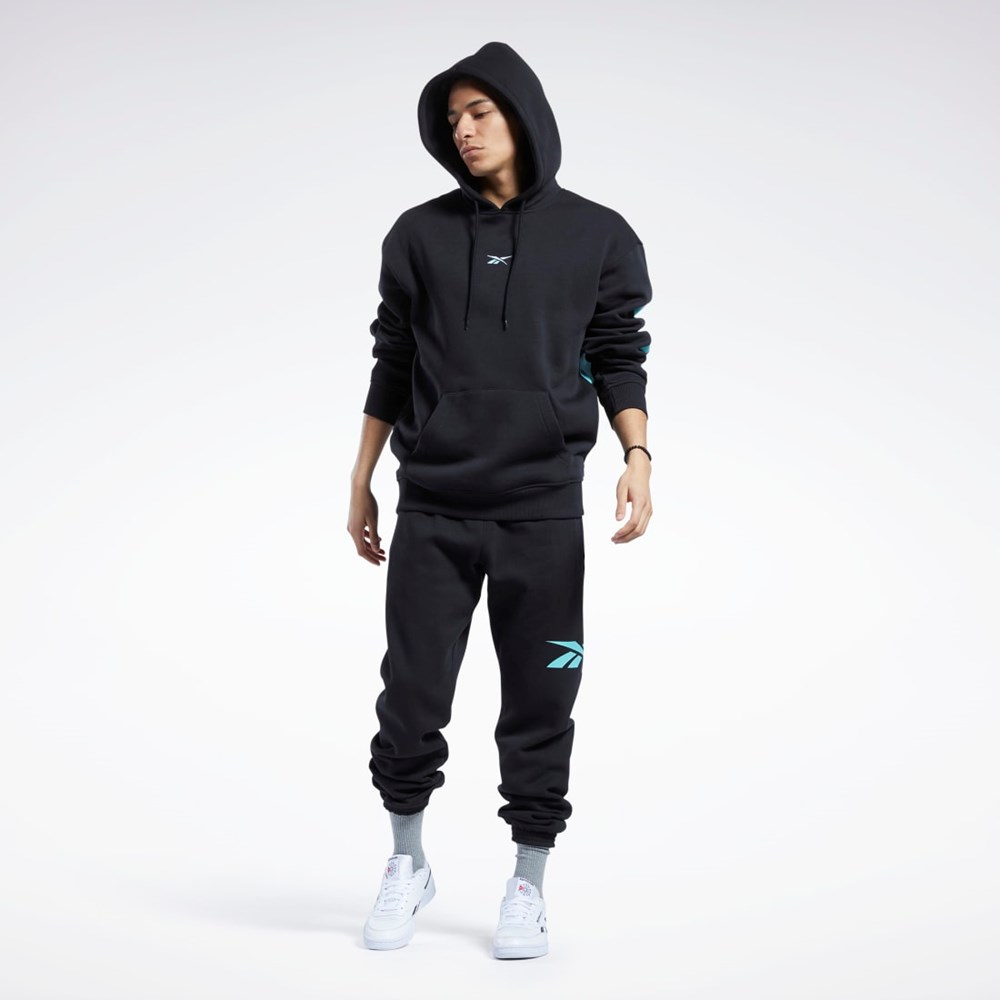 Reebok Classics Brand Proud Hoodie Mustat | LBQGZE-529