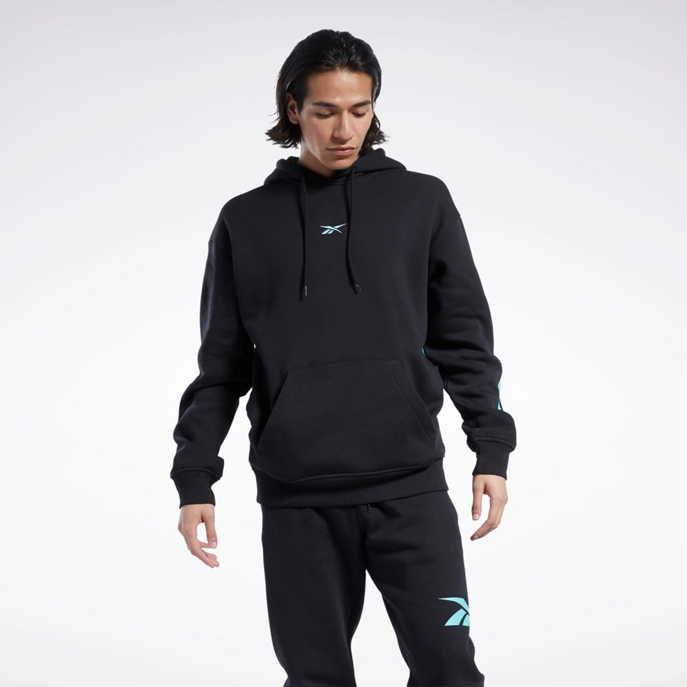 Reebok Classics Brand Proud Hoodie Mustat | LBQGZE-529