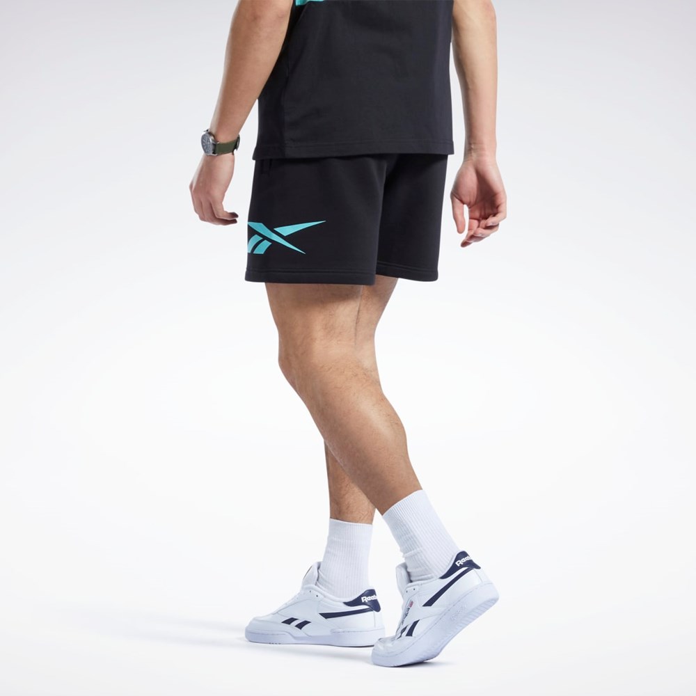 Reebok Classics Brand Proud Shorts Mustat | GEMUZJ-328
