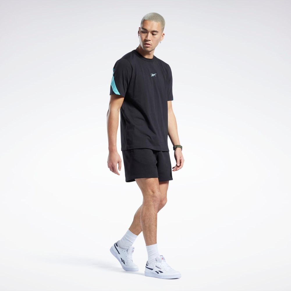 Reebok Classics Brand Proud Shorts Mustat | GEMUZJ-328