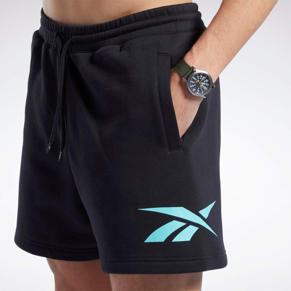 Reebok Classics Brand Proud Shorts Mustat | GEMUZJ-328