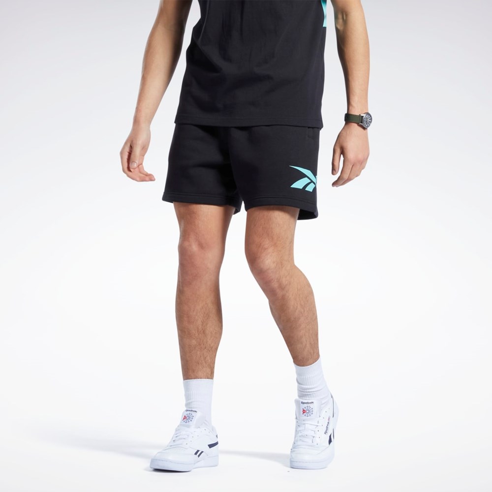 Reebok Classics Brand Proud Shorts Mustat | GEMUZJ-328