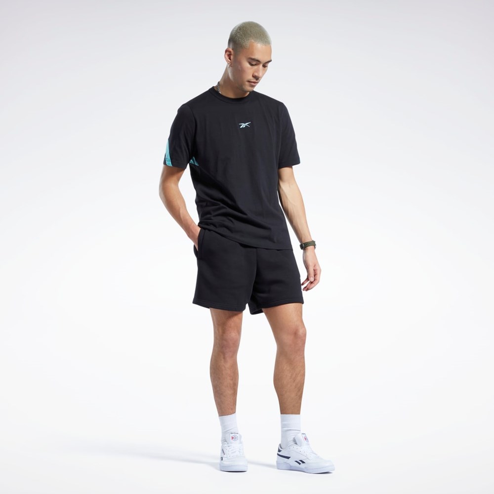 Reebok Classics Brand Proud T-Shirt Mustat | GRBFMZ-643