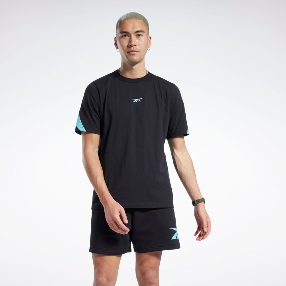 Reebok Classics Brand Proud T-Shirt Mustat | SQWJGP-637