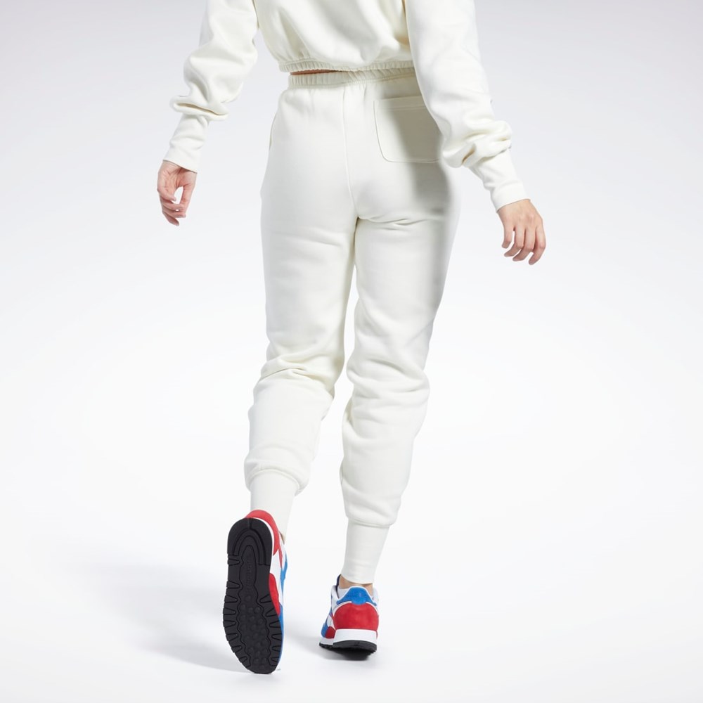 Reebok Classics Fleece Joggers Valkoinen | AUWKSC-509