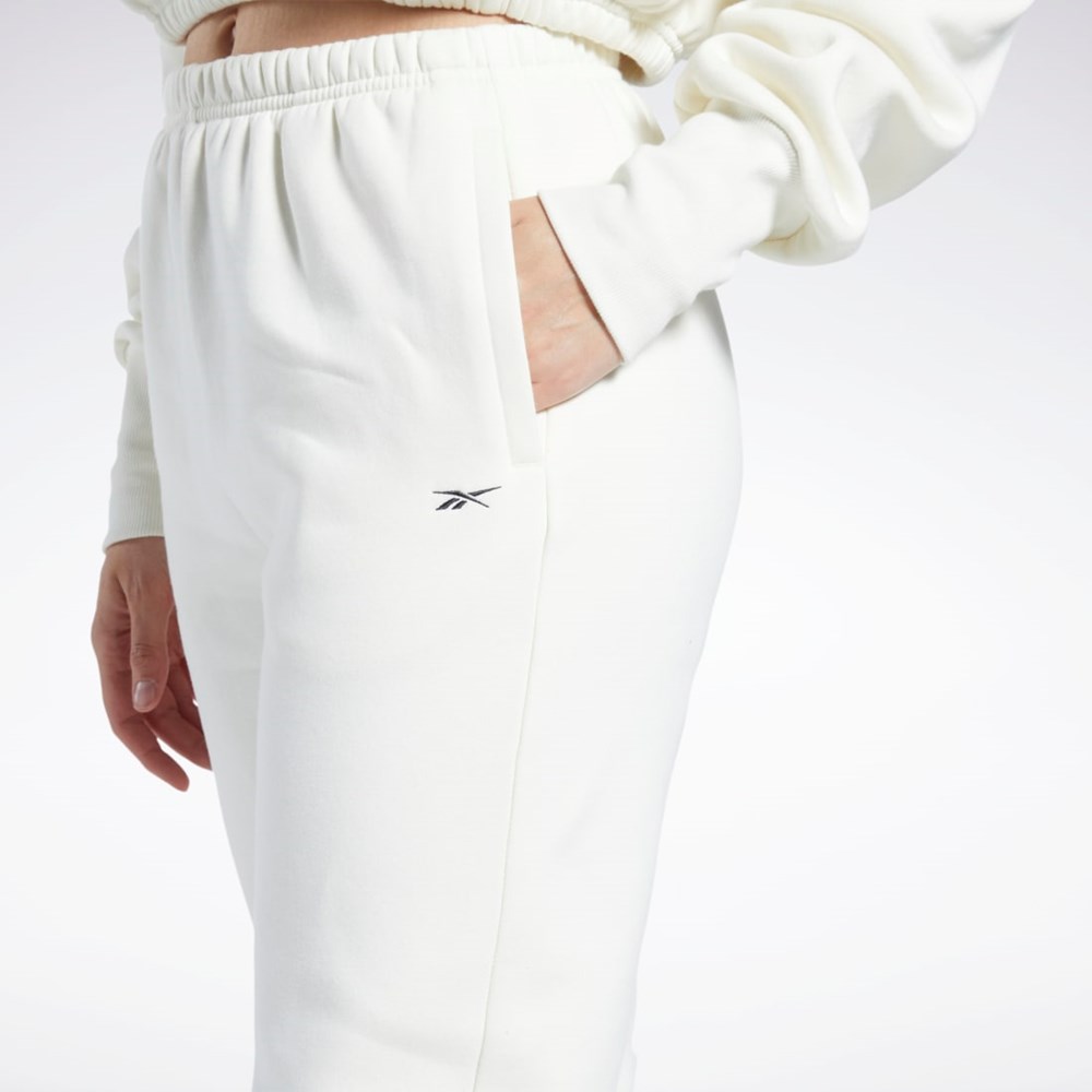 Reebok Classics Fleece Joggers Valkoinen | AUWKSC-509