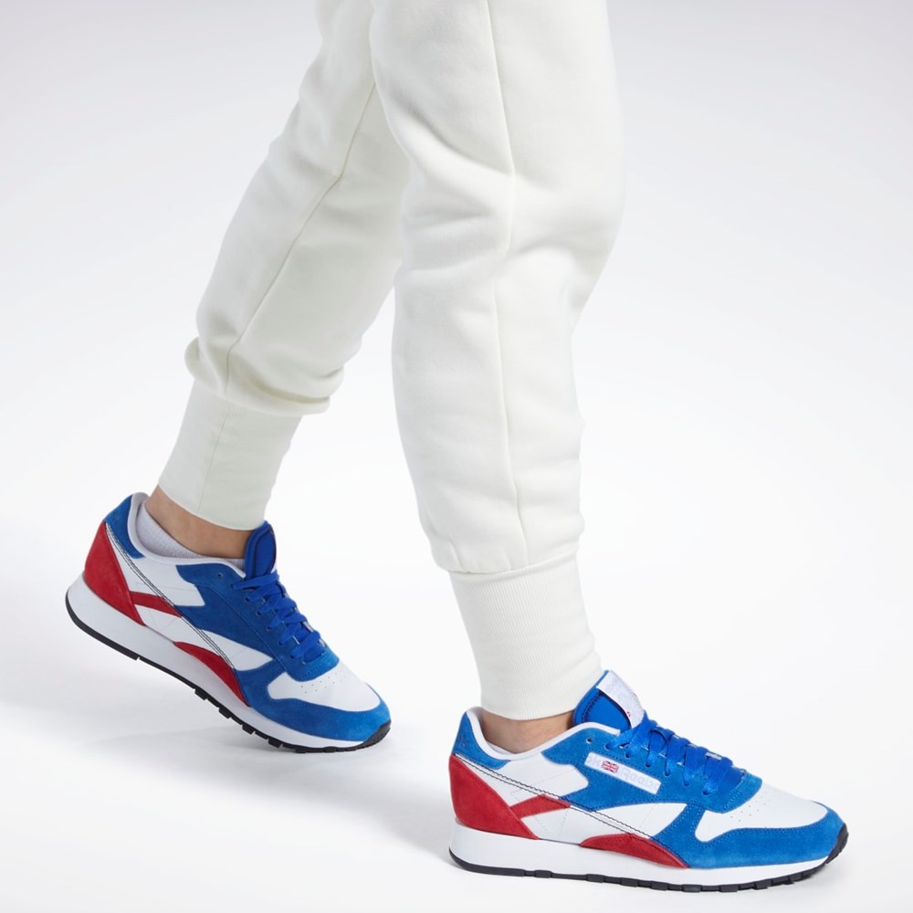 Reebok Classics Fleece Joggers Valkoinen | AUWKSC-509
