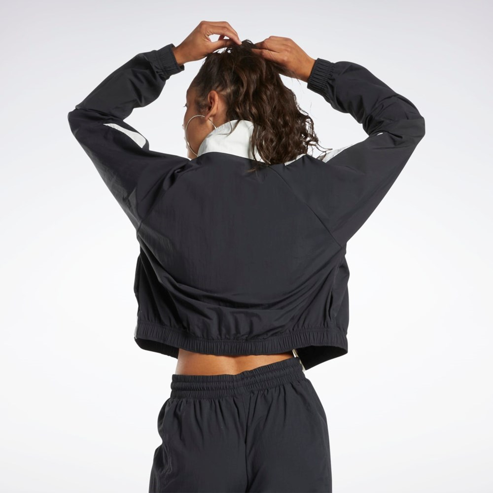 Reebok Classics Franchise Track Jacket Mustat | IQHGLX-816