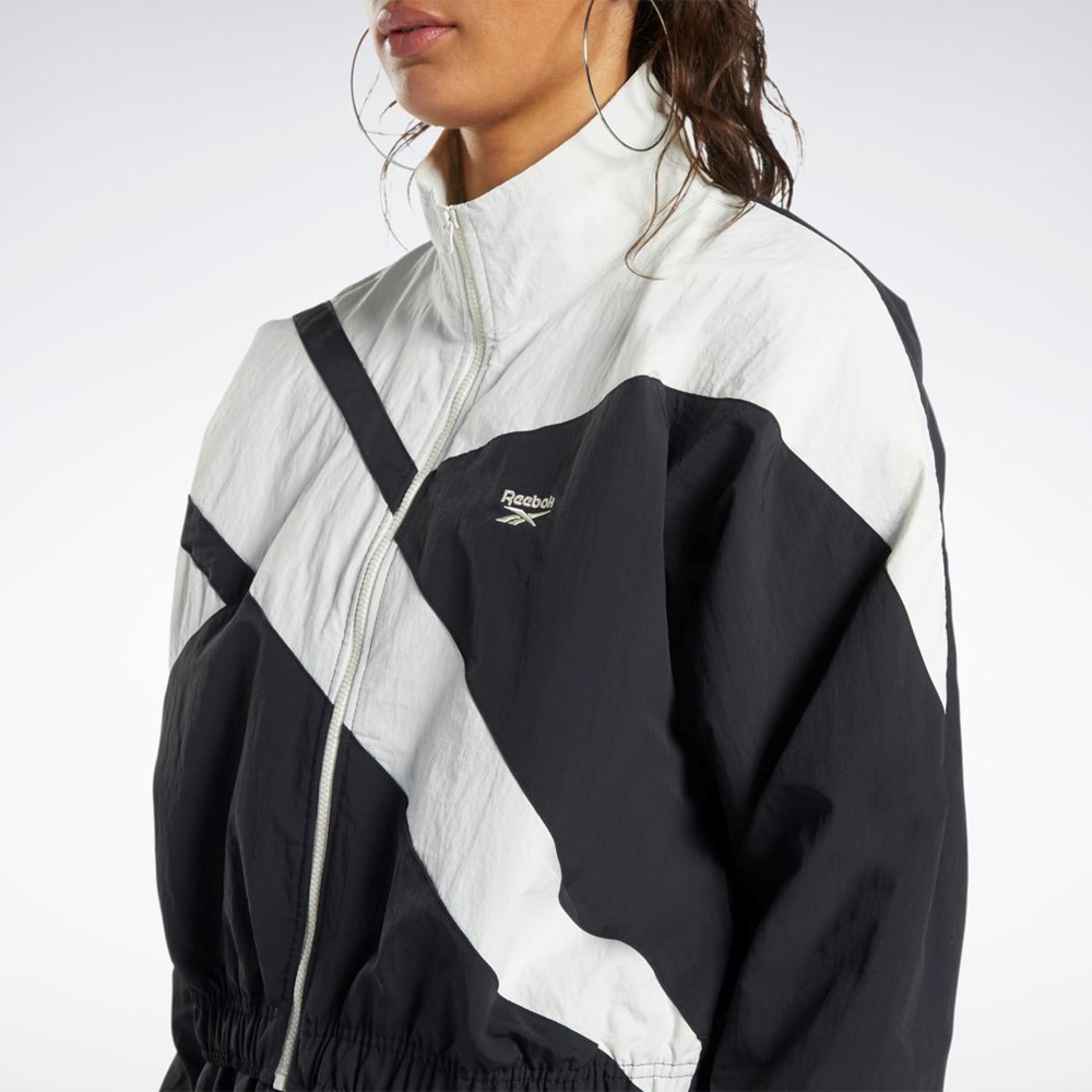 Reebok Classics Franchise Track Jacket Mustat | IQHGLX-816
