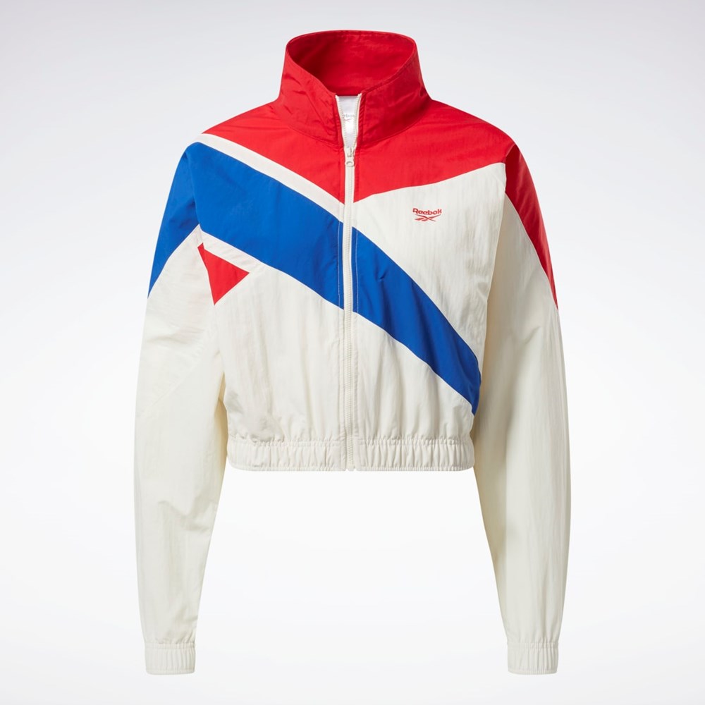 Reebok Classics Franchise Track Jacket Valkoinen | AYCOSD-547