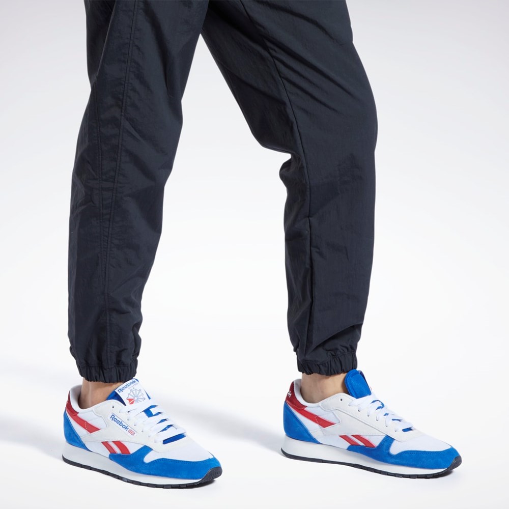 Reebok Classics Franchise Track Pants Mustat | MVFIBR-340