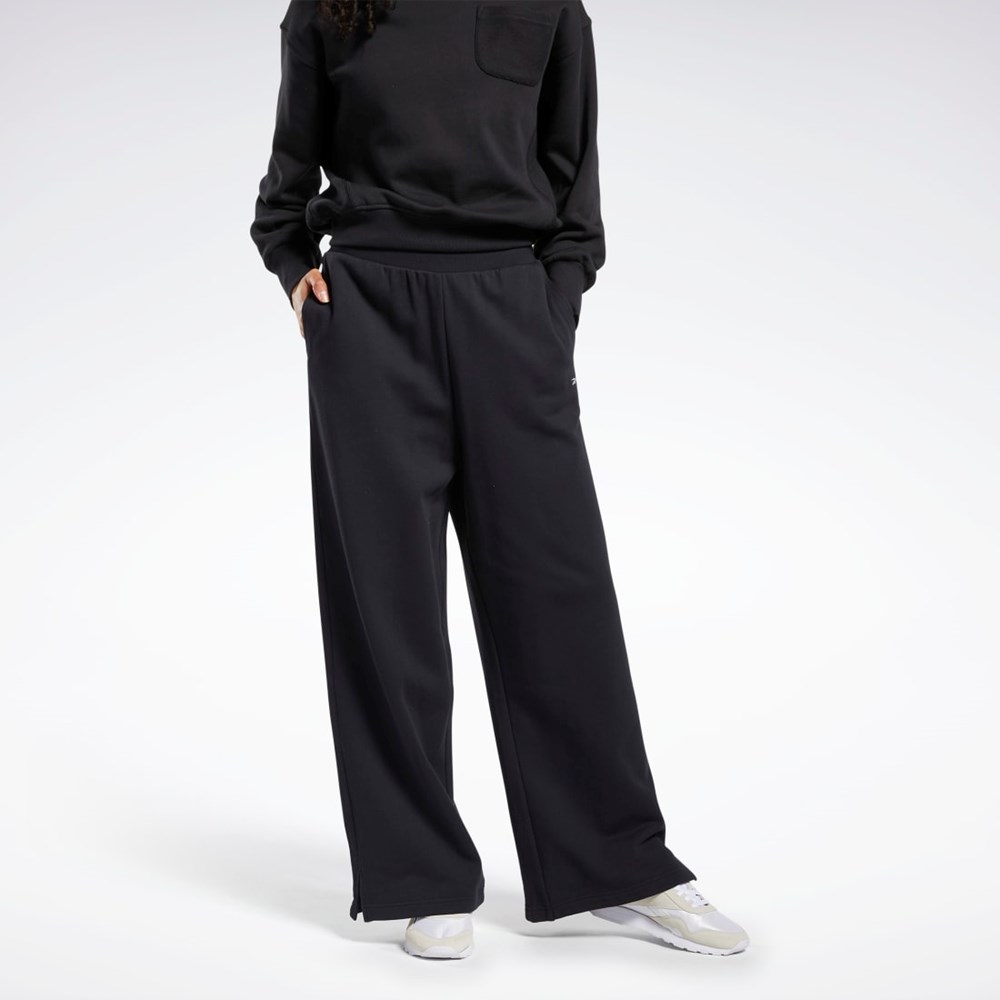Reebok Classics Leveät-Leg Pants Mustat | MZGNPQ-425