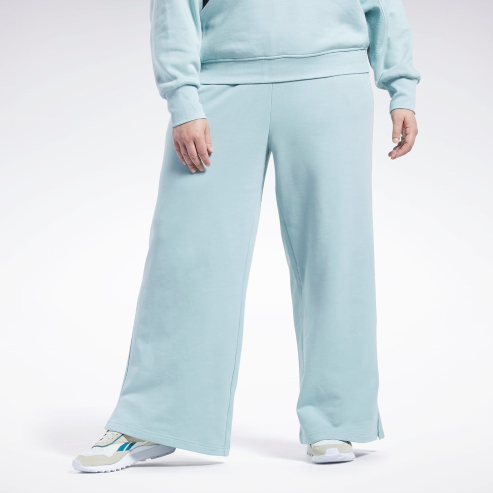 Reebok Classics Leveät-Leg Pants (Plus Size) Harmaat | DOFRBY-624