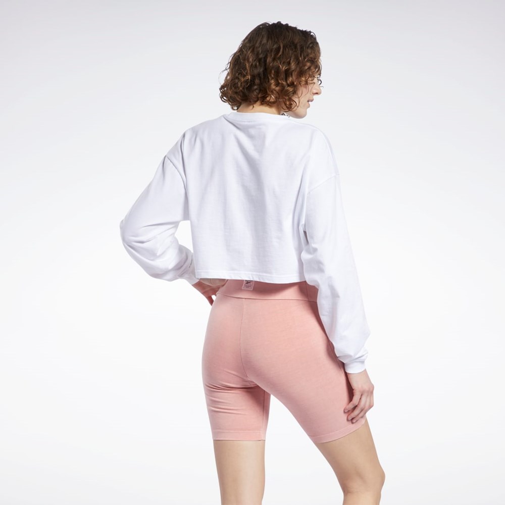 Reebok Classics Long Sleeve Shirt Valkoinen | LHMWBI-957