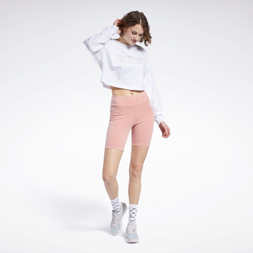 Reebok Classics Long Sleeve Shirt Valkoinen | LHMWBI-957