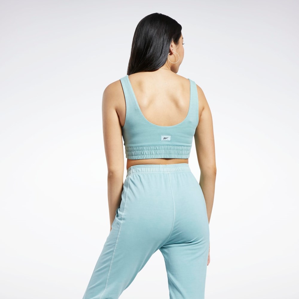 Reebok Classics Natural Dye Fitted Bra Harmaat | ASHKJW-526