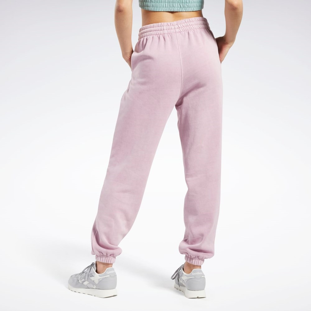 Reebok Classics Natural Dye Fleece Pants Infused Lilac | BQULRC-372