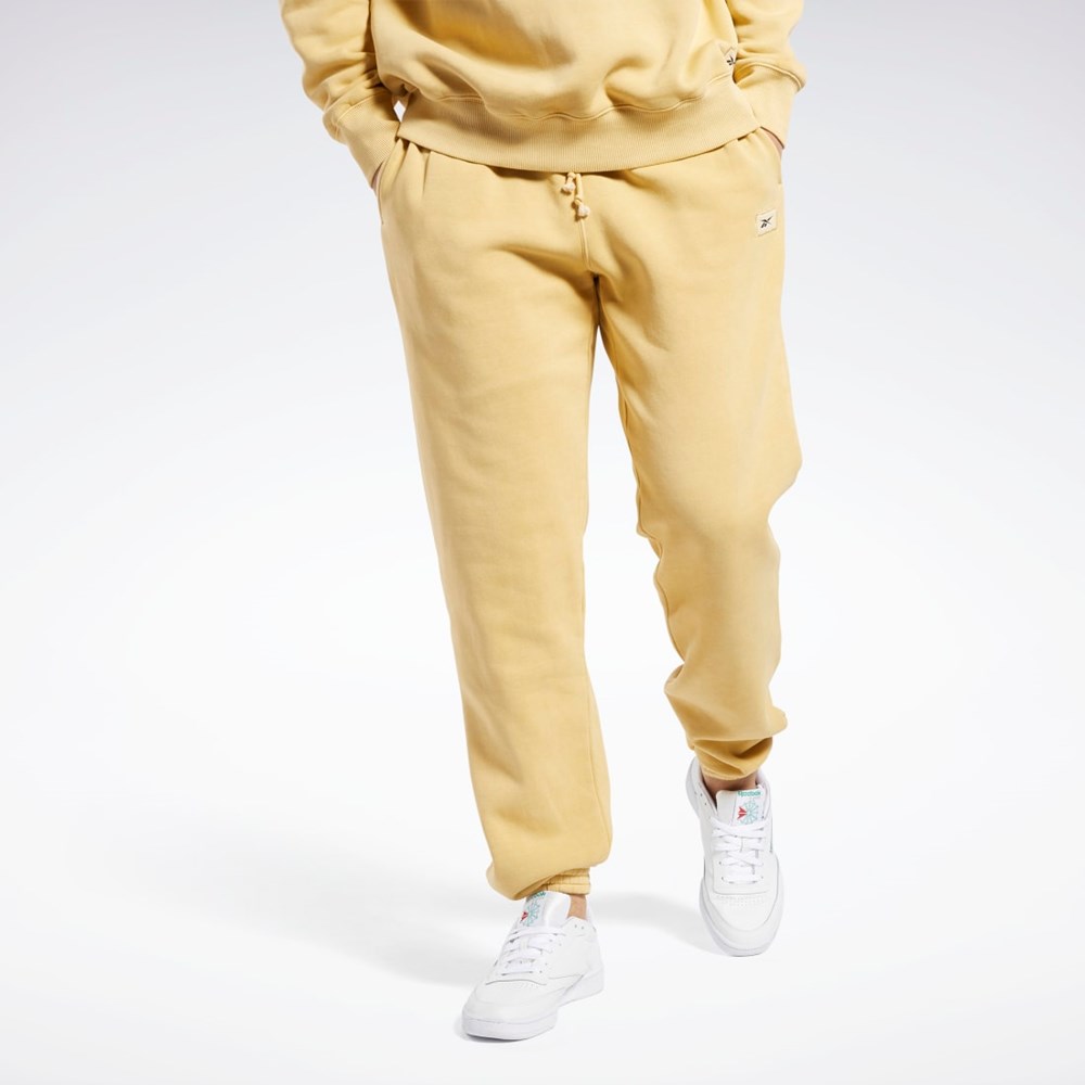 Reebok Classics Natural Dye Pants Bright Ochre | OGWLIY-174