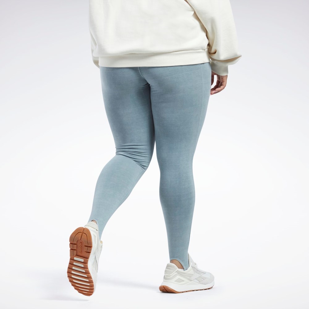 Reebok Classics Natural Dye Stirrup Leggings (Plus Size) Harmaat | VYNHSK-612