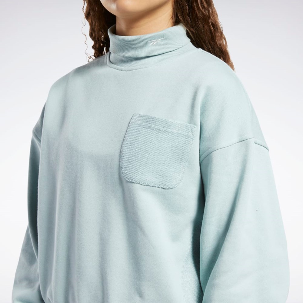 Reebok Classics Puuvilla French Terry Sweatshirt Harmaat | HDSPNO-096