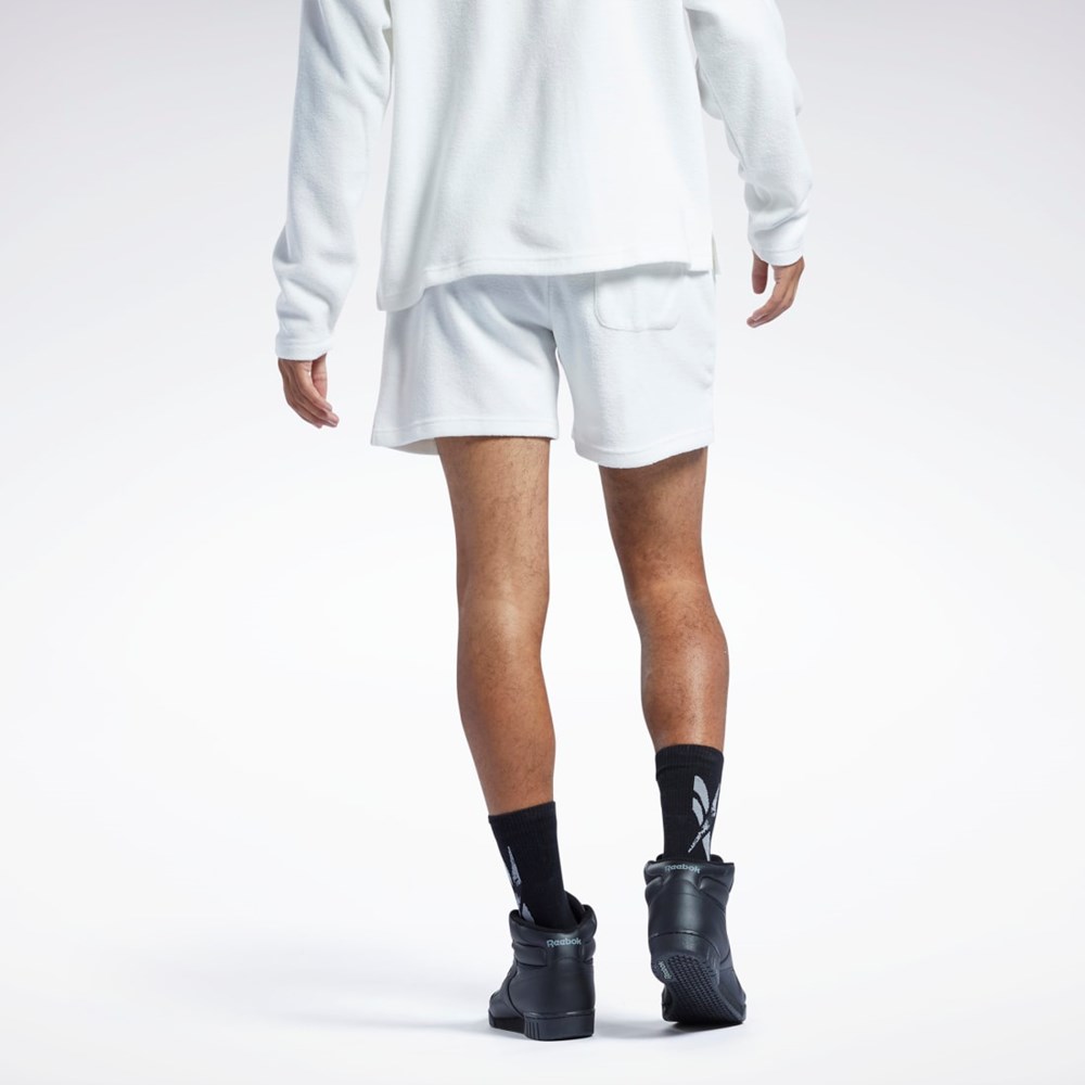 Reebok Classics Terry Shorts Chalk | RXOQAK-197
