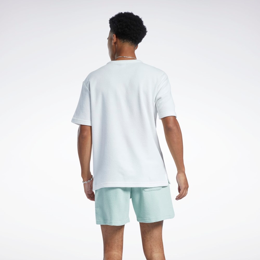 Reebok Classics Terry T-Shirt Chalk | DKEONF-415