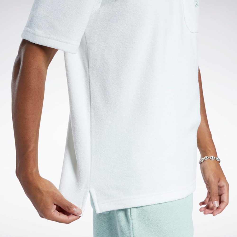 Reebok Classics Terry T-Shirt Chalk | DKEONF-415