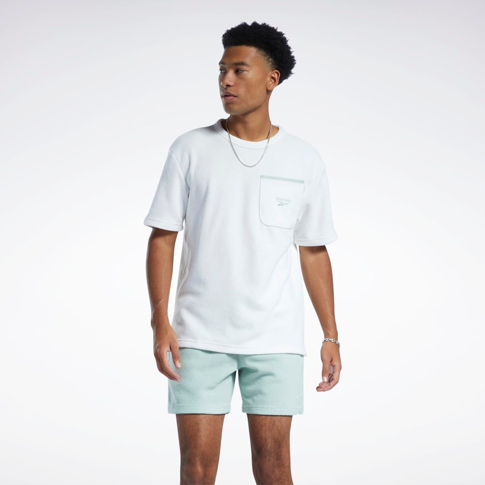 Reebok Classics Terry T-Shirt Chalk | DKEONF-415