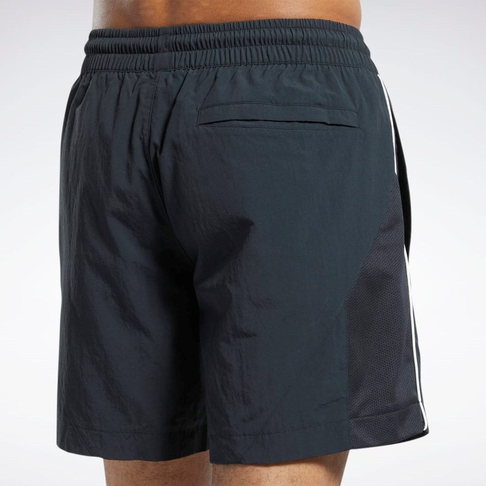Reebok Classics Vector Shorts Mustat Mustat | SCRWTM-432