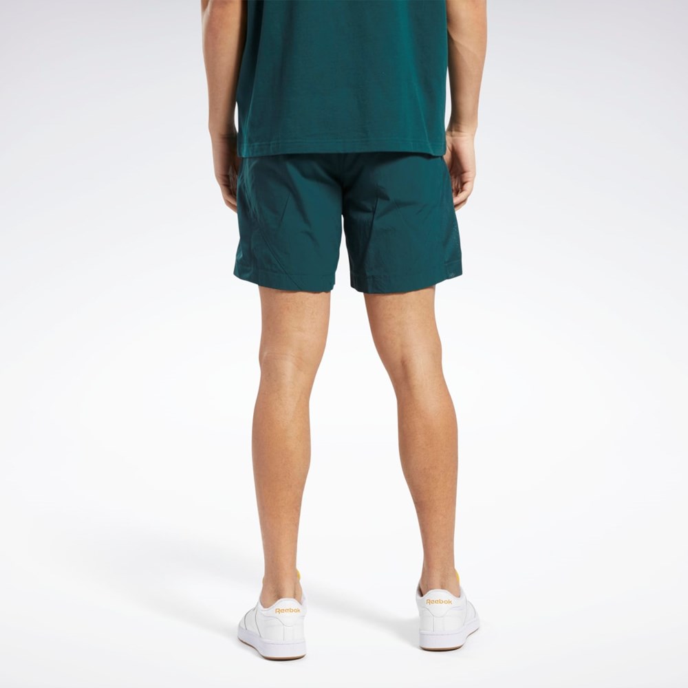 Reebok Classics Vector Shorts Vihreä | BOTIZP-724