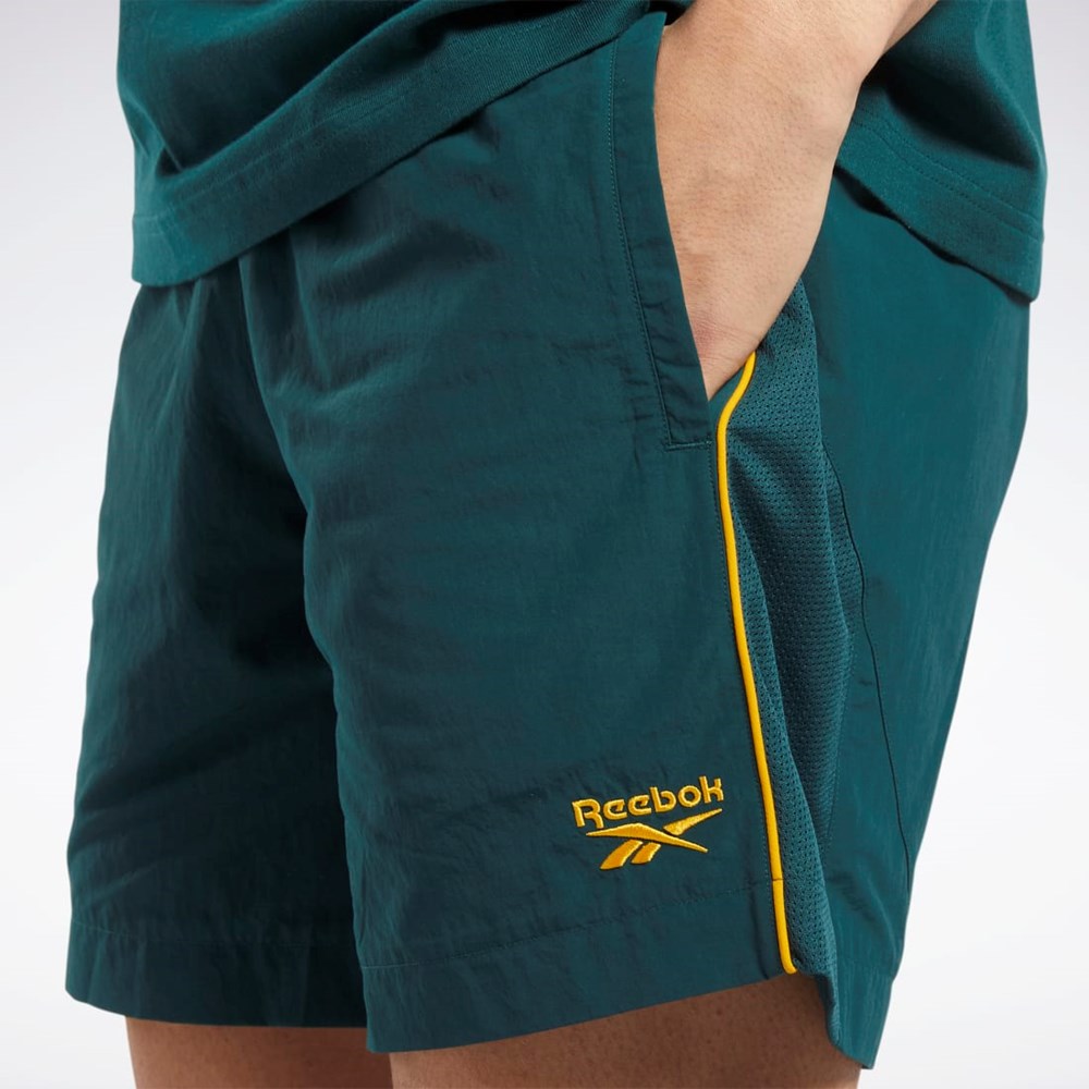 Reebok Classics Vector Shorts Vihreä | BOTIZP-724