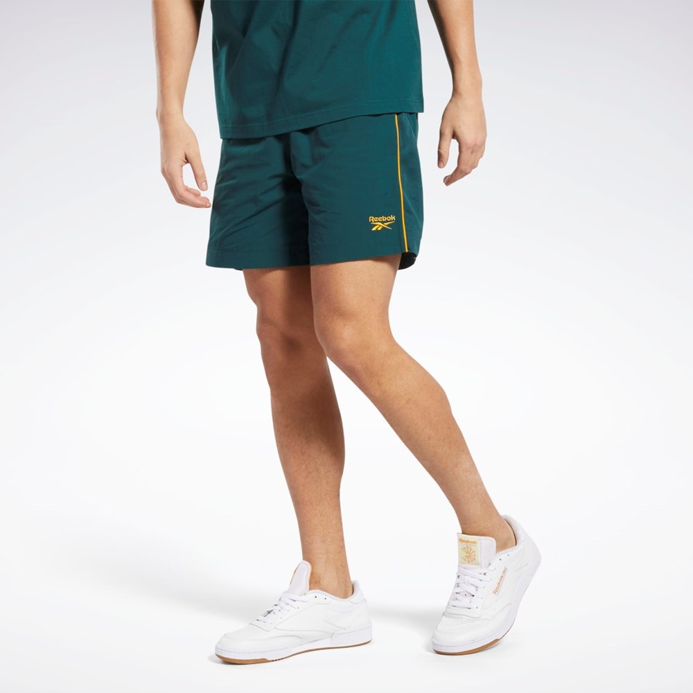Reebok Classics Vector Shorts Vihreä | BOTIZP-724
