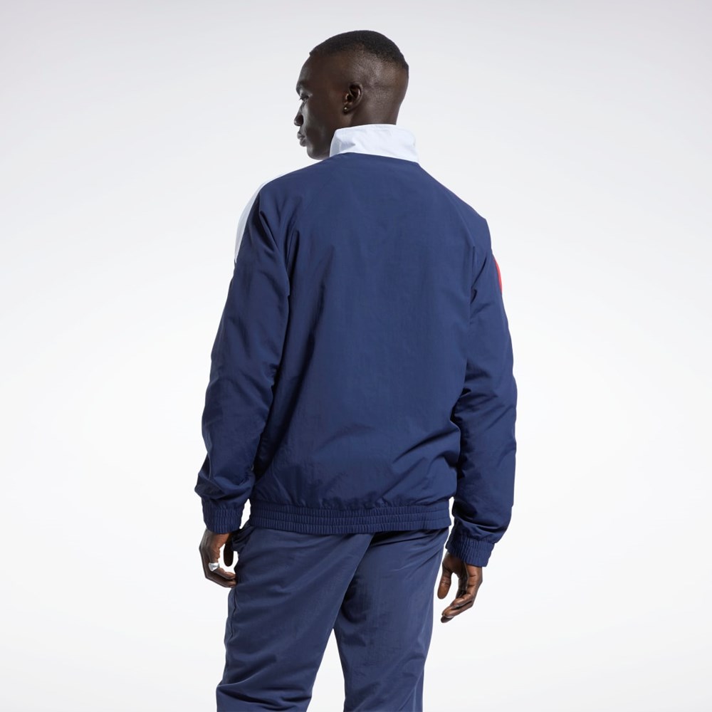 Reebok Classics Vector Track Jacket Laivastonsininen | AGCRLF-049