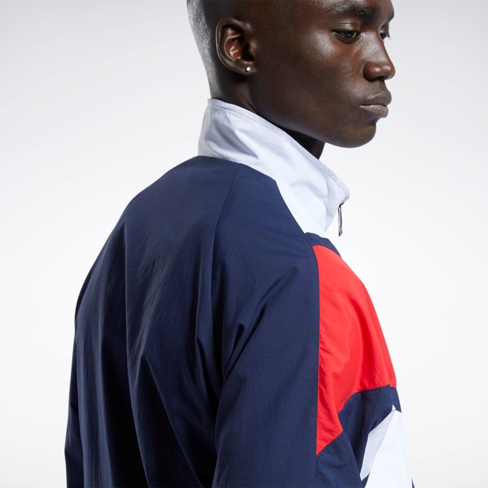 Reebok Classics Vector Track Jacket Laivastonsininen | PYIHDX-984