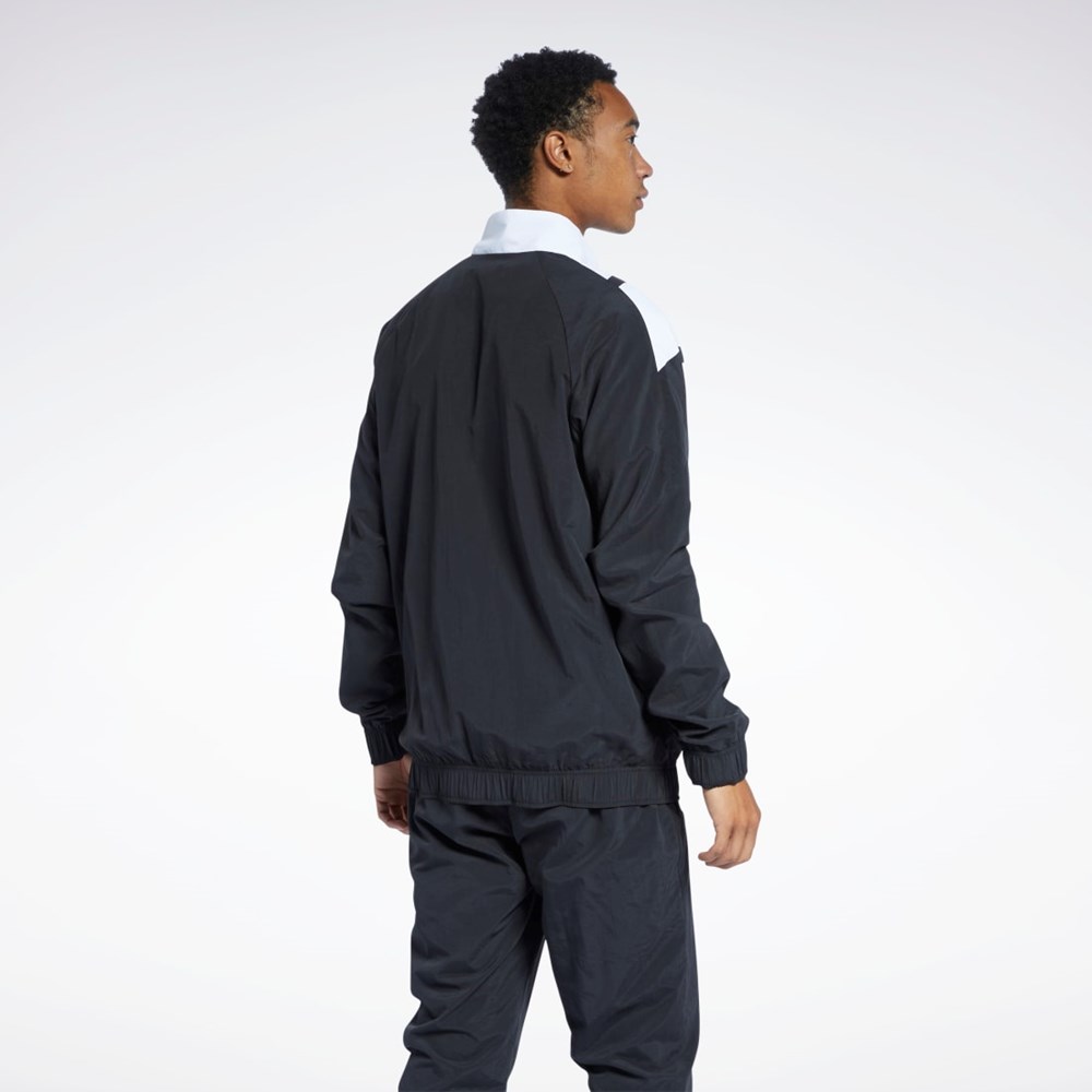 Reebok Classics Vector Track Jacket Mustat | CGNBHJ-397