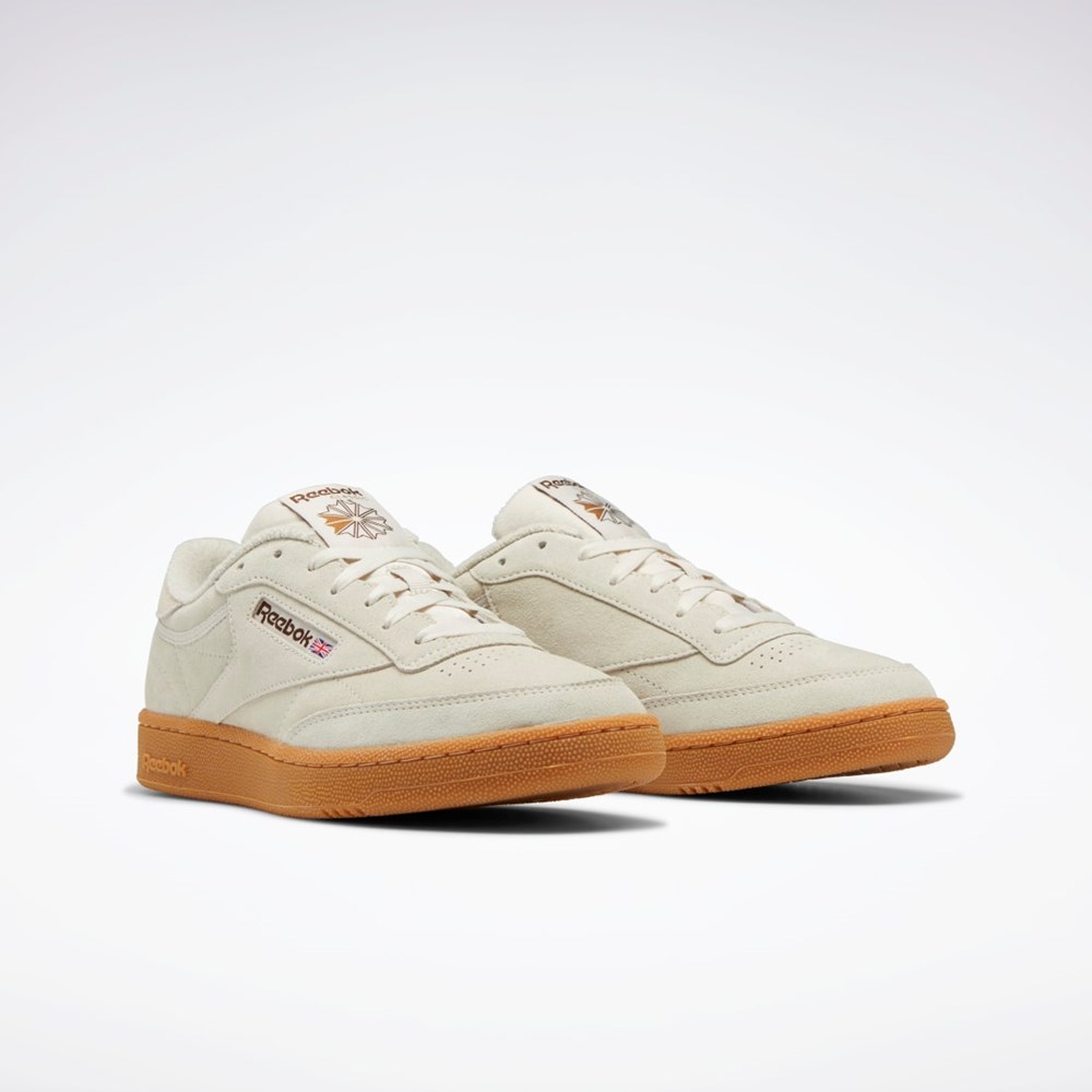 Reebok Club C 85 Shoes Ruskea | XHGMSK-760