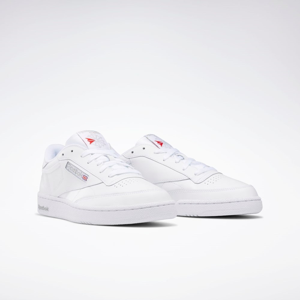 Reebok Club C 85 Shoes Valkoinen Harmaat | IHOWZA-905