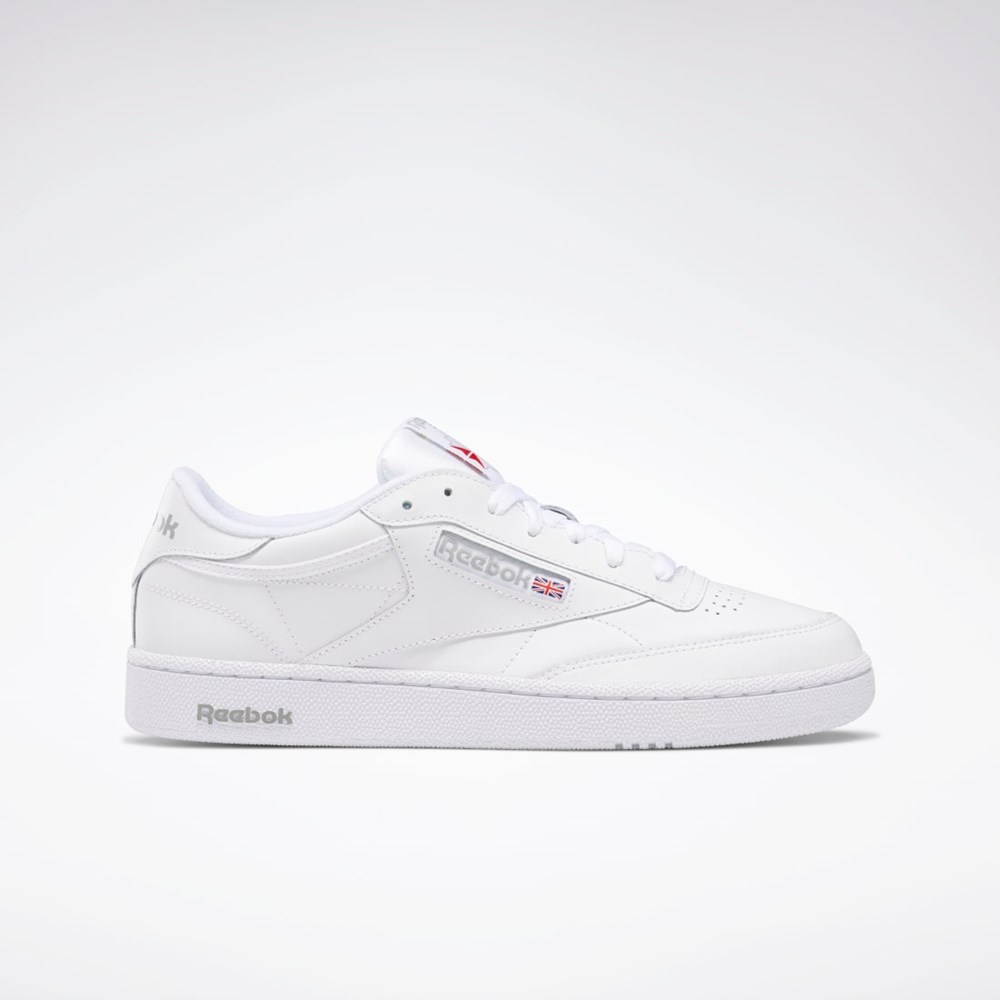 Reebok Club C 85 Shoes Valkoinen Harmaat | IHOWZA-905