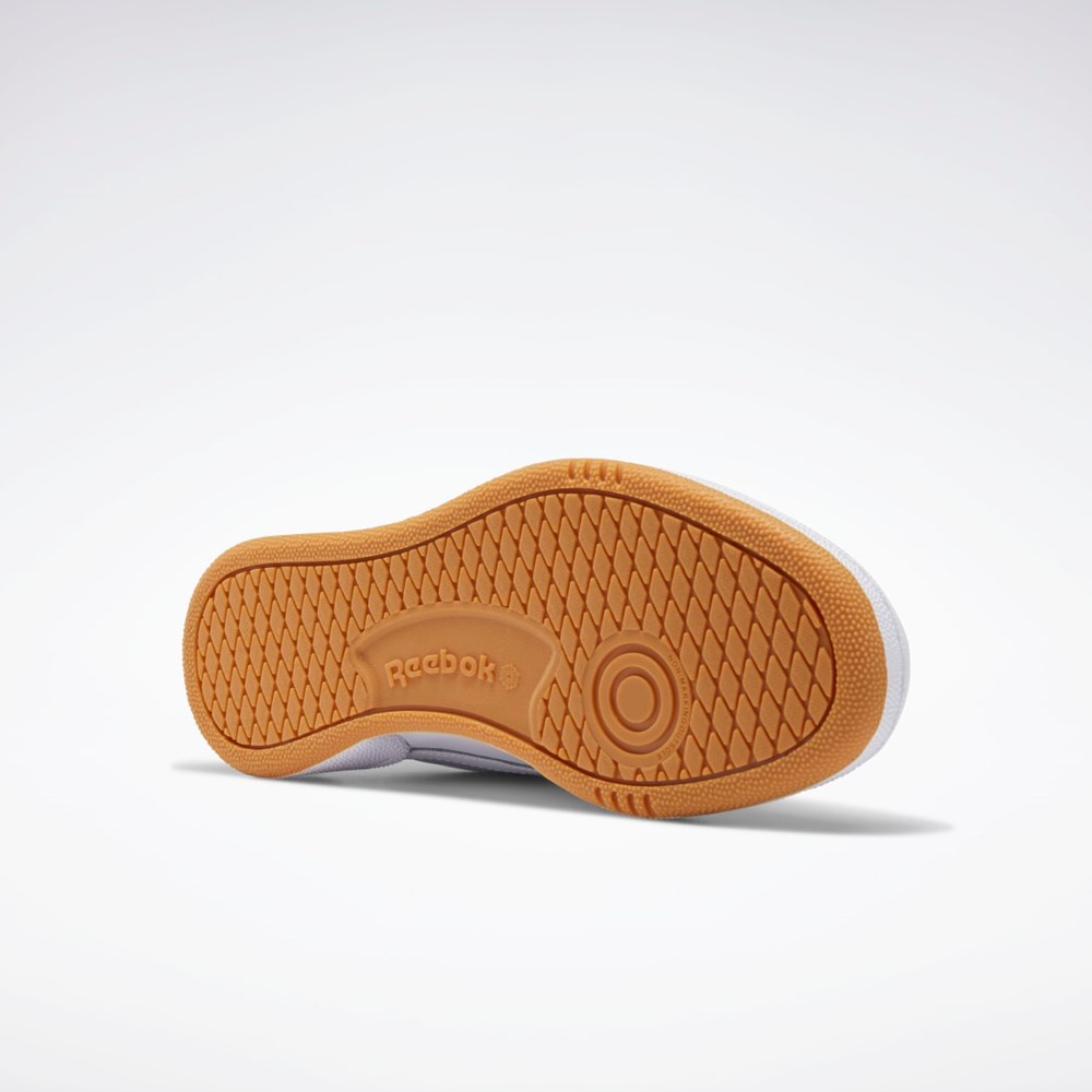 Reebok Club C 85 Shoes Valkoinen Kuninkaallinen Sininen | USWGVJ-175